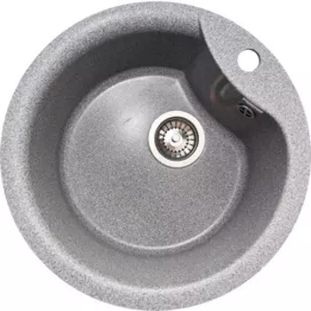 Кухонная мойка GranAlliance GA-12 темно-серый 309 (GA-12-309)