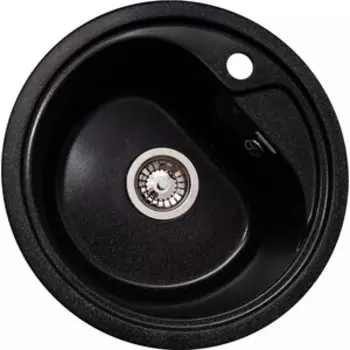 Кухонная мойка GranAlliance GA-13 черный 308 (GA-13-308)