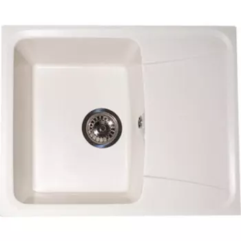 Кухонная мойка GranAlliance GA-22 белый 331 (GA-22-331)