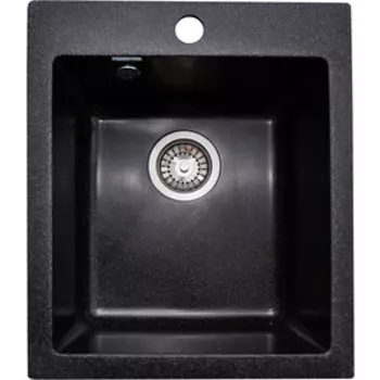 Кухонная мойка GranAlliance GA-24 черный 308 (GA-24-308)