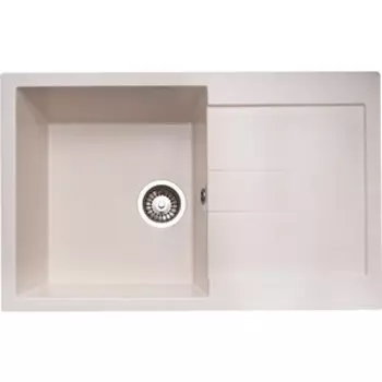 Кухонная мойка GranAlliance GA-40 белый 331 (GA-40-331)