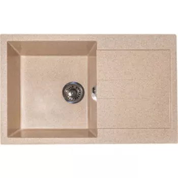 Кухонная мойка GranAlliance GA-40 песочный 302 (GA-40-302)