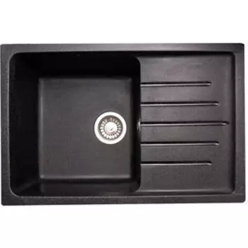 Кухонная мойка GranAlliance GA-41 черный 308 (GA-41-308)