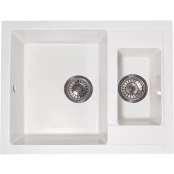 Кухонная мойка GranAlliance GA-52 белый 331 (GA-52-331)