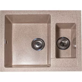Кухонная мойка GranAlliance GA-52 песочный 302 (GA-52-302)