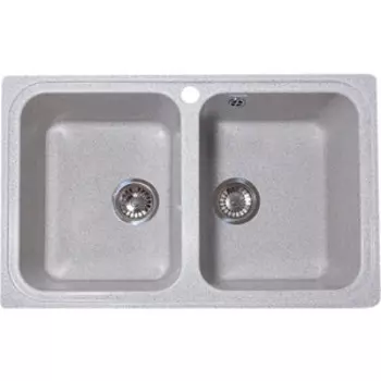 Кухонная мойка GranAlliance GA-53 серый 310 (GA-53-310)