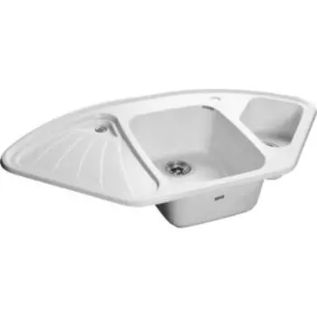 Кухонная мойка GranFest Corner GF-C1040E иней