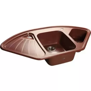 Кухонная мойка GranFest Corner GF-C1040E красный марс