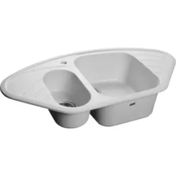 Кухонная мойка GranFest Corner GF-C960E иней