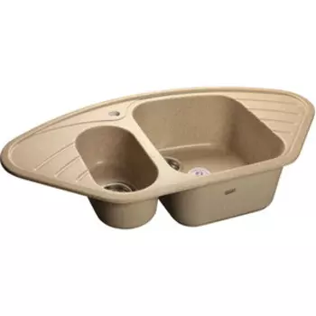 Кухонная мойка GranFest Corner GF-C960E песочная