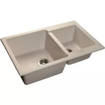 Кухонная мойка GranFest Practik GF-P780K белая