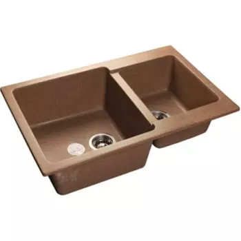 Кухонная мойка GranFest Practik GF-P780K терракот