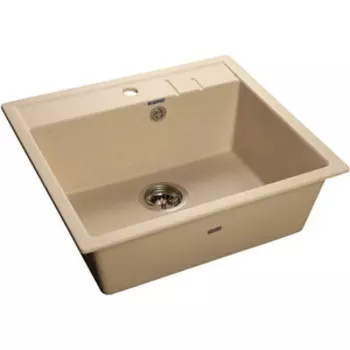 Кухонная мойка GranFest Quadro GF-Q560 бежевая