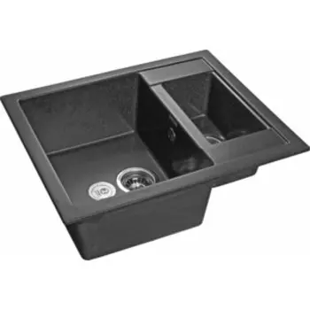 Кухонная мойка GranFest Quadro GF-Q610K графит