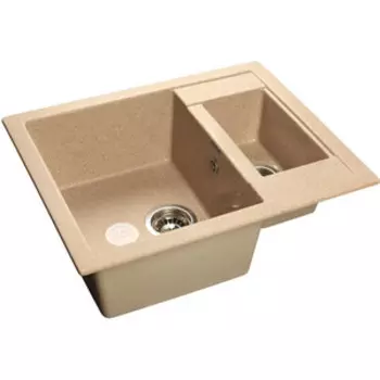 Кухонная мойка GranFest Quadro GF-Q610K песочная