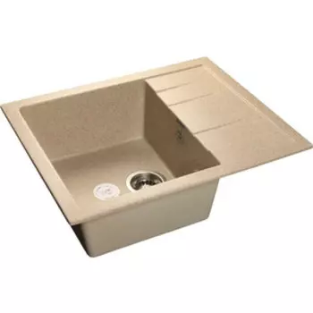 Кухонная мойка GranFest Quadro GF-Q650L песочная
