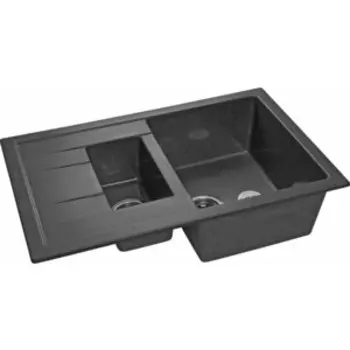 Кухонная мойка GranFest Quadro GF-Q775KL графит