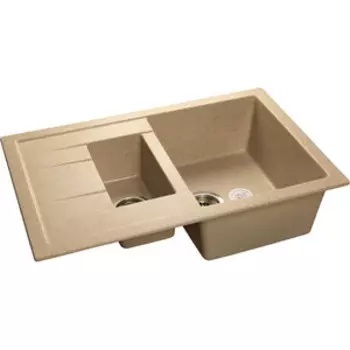 Кухонная мойка GranFest Quadro GF-Q775KL песочная