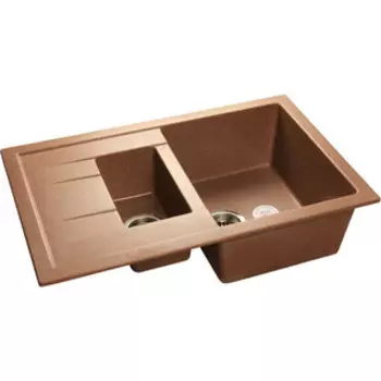 Кухонная мойка GranFest Quadro GF-Q775KL терракот