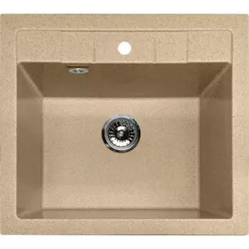 Кухонная мойка GranFest Quadro GF-Q-561 бежевый