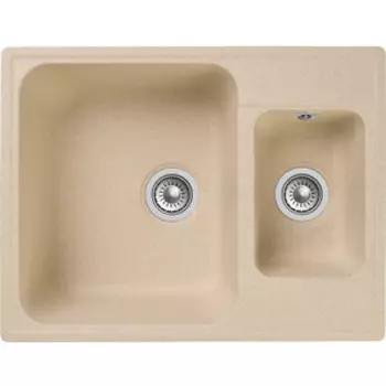 Кухонная мойка GranFest Quarz GF-Z09 бежевая