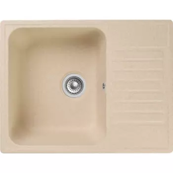 Кухонная мойка GranFest Quarz GF-Z13 бежевая