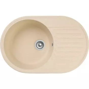 Кухонная мойка GranFest Quarz GF-Z18 бежевая