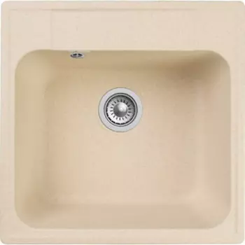 Кухонная мойка GranFest Quarz GF-Z48 бежевая