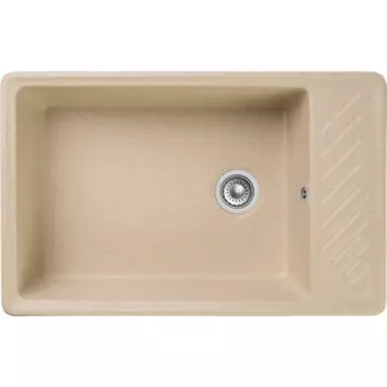 Кухонная мойка GranFest Quarz GF-Z51 бежевая
