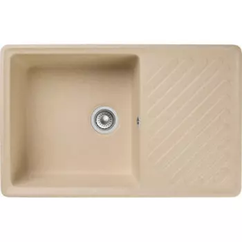 Кухонная мойка GranFest Quarz GF-Z52 бежевая