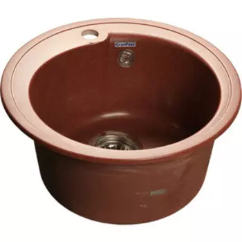 Кухонная мойка GranFest Rondo GF-R450 красный марс