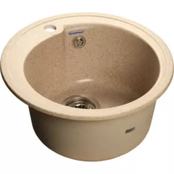 Кухонная мойка GranFest Rondo GF-R450 песочная