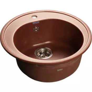 Кухонная мойка GranFest Rondo GF-R510 красный марс