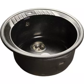 Кухонная мойка GranFest Rondo GF-R520 черная