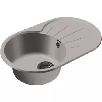 Кухонная мойка GranFest Rondo GF-R750L серая
