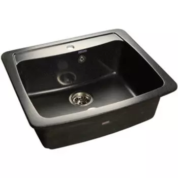 Кухонная мойка GranFest Standart GF-S605 черная