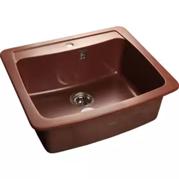 Кухонная мойка GranFest Standart GF-S605 красный марс