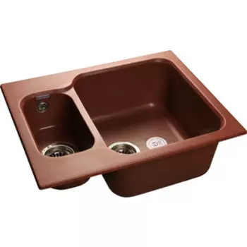 Кухонная мойка GranFest Standart GF-S615K красный марс