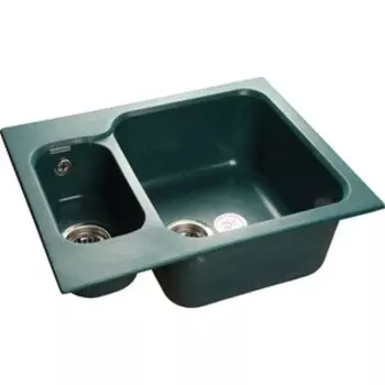 Кухонная мойка GranFest Standart Gf-S615K зеленая