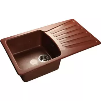 Кухонная мойка GranFest Standart GF-S850L красный марс