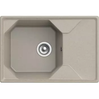 Кухонная мойка GranFest Unique GF-U-740L песочная