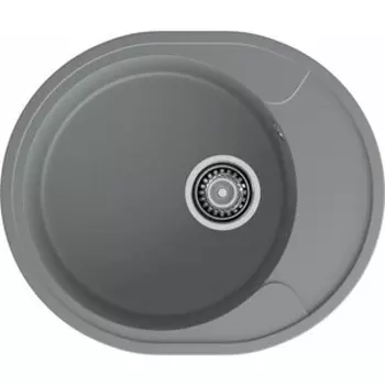 Кухонная мойка GranFest Urban 857L темно-серая