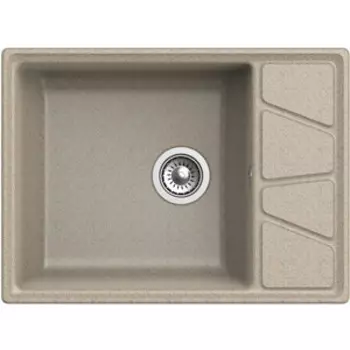 Кухонная мойка GranFest Vertex GF-V-680L песочная