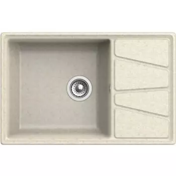Кухонная мойка GranFest Vertex GF-V-780L бежевая