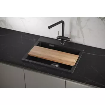 Кухонная мойка Granula Estetica ES-5804 шварц