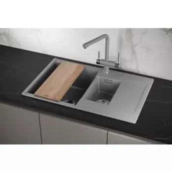 Кухонная мойка Granula Estetica ES-7808 алюминиум