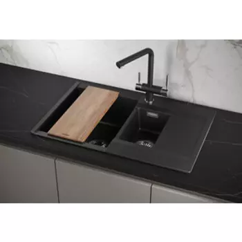 Кухонная мойка Granula Estetica ES-7808 шварц