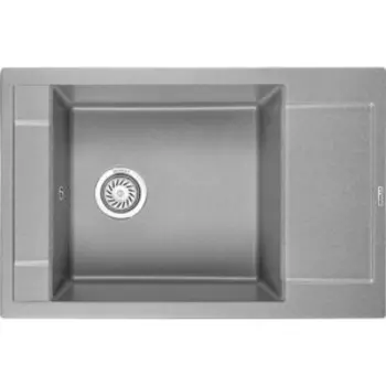 Кухонная мойка Granula GR-7806 алюминиум