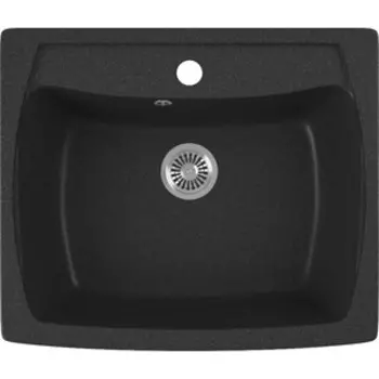 Кухонная мойка GreenStone GRS-03-343 антрацит