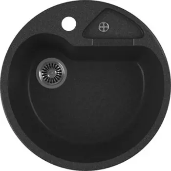 Кухонная мойка GreenStone GRS-08K-343 антрацит